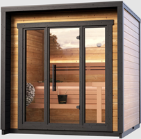 Buiten sauna - Patio XS - 234x219cm